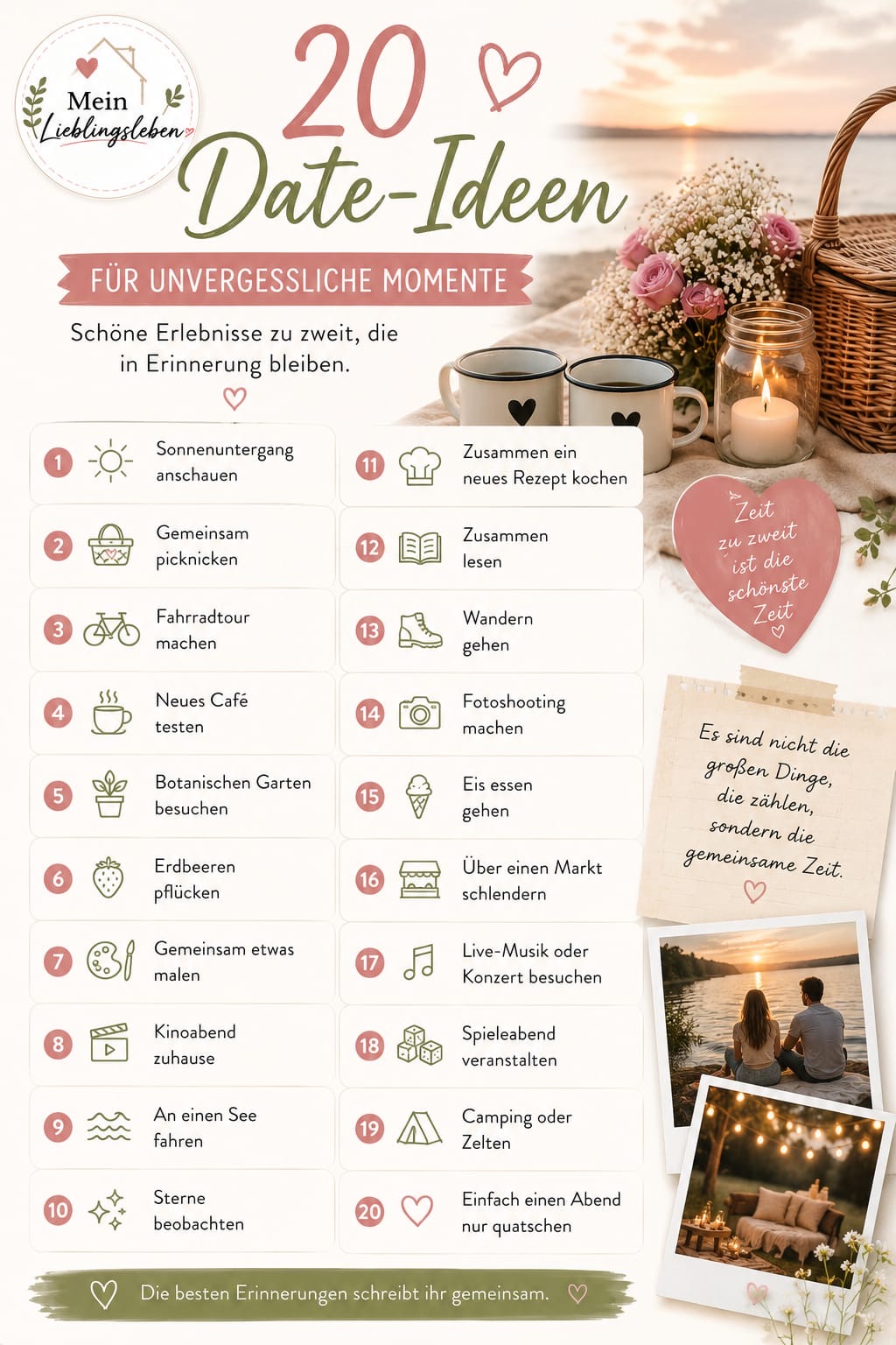 20 Date-Ideen
